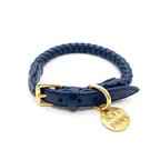 Braided Leather Collar
