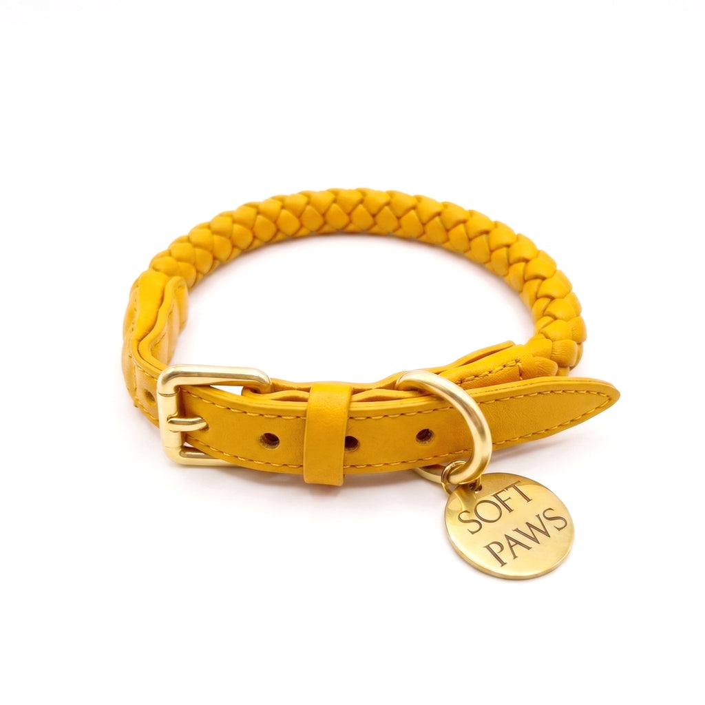 Braided Leather Collar