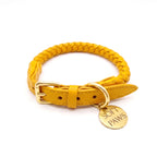 Braided Leather Collar