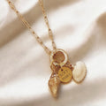 Gold Necklace - Shell