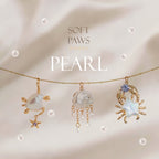 Leather Bracelet  - Pearl